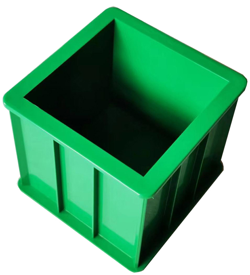 150 * 150 * 150mm 950g moule cube de béton en plastique