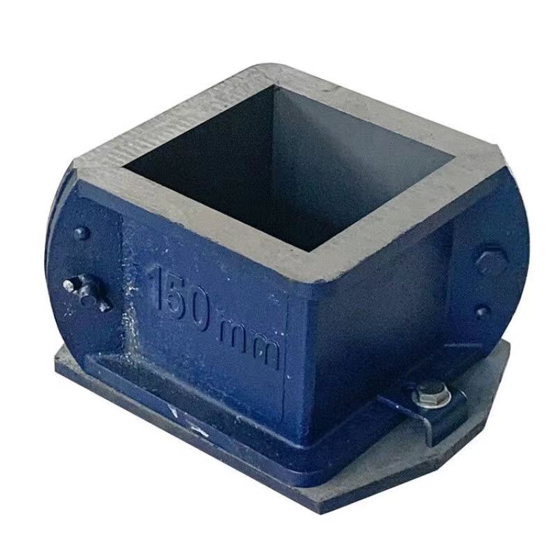 Moule de bloc de construction en béton en fonte 150mm Moule de cube de béton