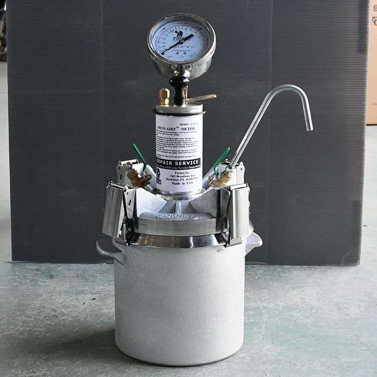 Métre d’entrainement d’air de test de contenu d’air de béton frais 7L