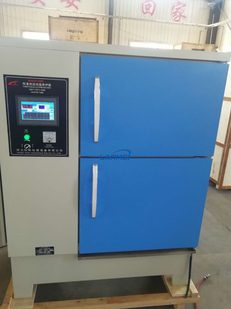 Cabinet de durcissement de température et d’humidité constante de béton de ciment de laboratoire YH-40B