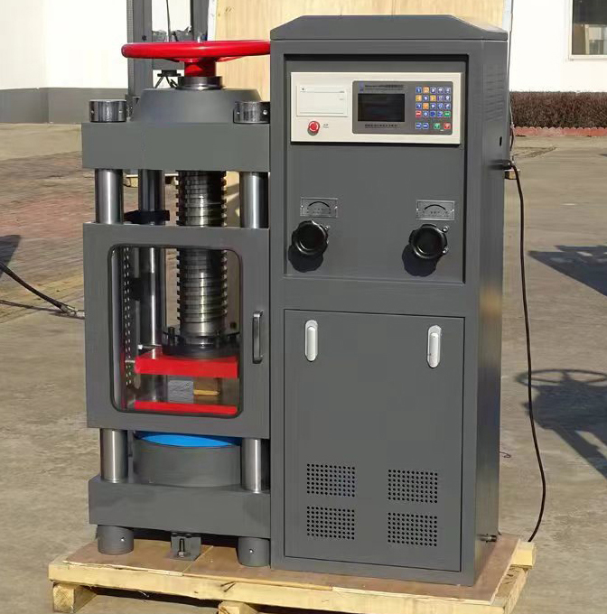 Machine d’essai de compression de béton affichée numérique