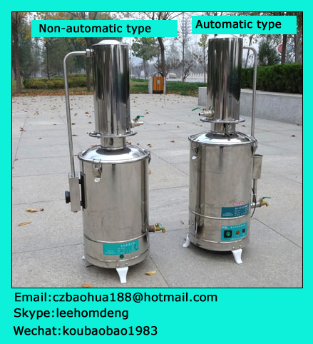 Distiller d’eau chauffant électrique à commande automatique