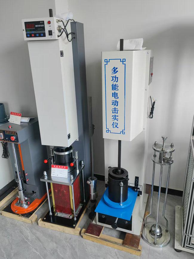 Compacteur multifonctionnel de sol de laboratoire Instrument de compaction électrique