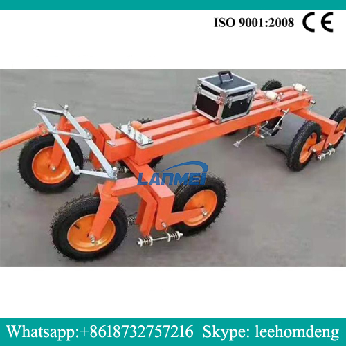 Asphalte pavement huit roues instrument