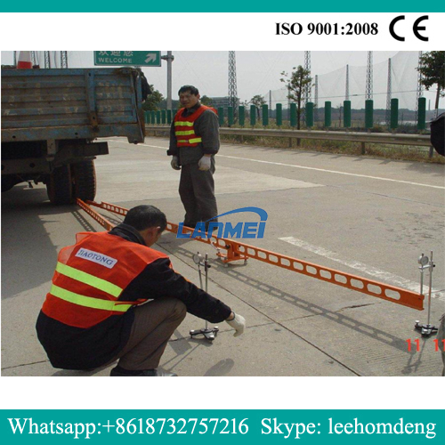 Instrument de déformation Beckman,Poutre de déformation Benkelman,Testeur de module résilient du pavement