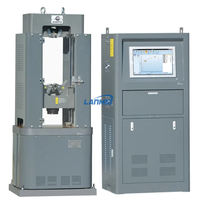 Machine d’essai de traction universelle de barre d’acier 1000KN