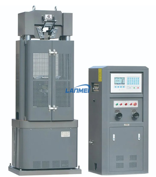 Machine d’essai d’acier 1000KN de la série WE pour l’essai de traction et l’essai de flexion