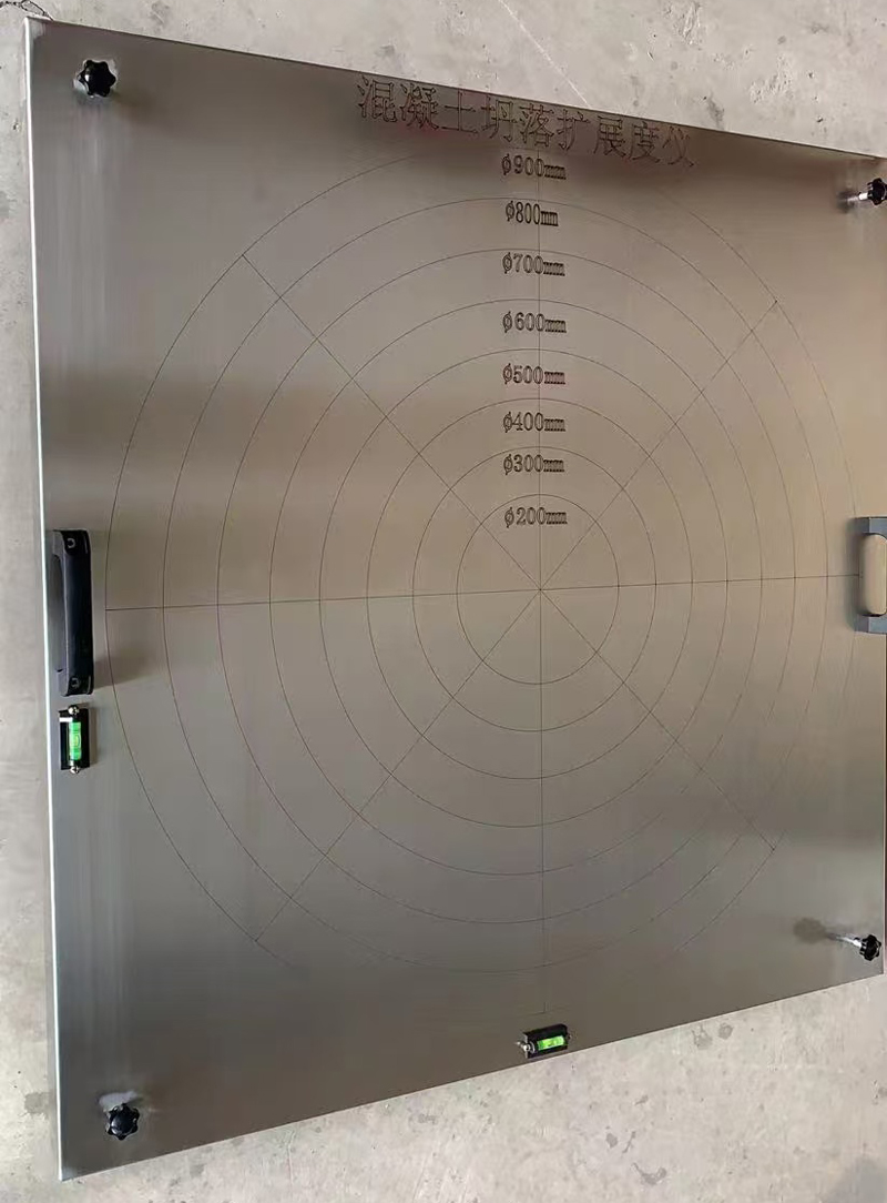 Appareil d’essai d’écoulement de Slump autocompactant de ciment de béton