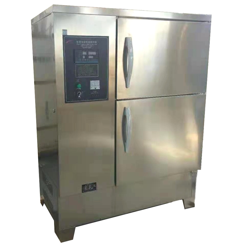 Cabinet de durcissement de ciment en acier inoxydable à température constante