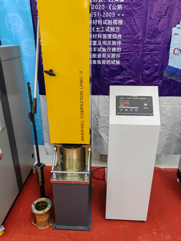 Instrument de compactage spécimen d’asphalte Marschel