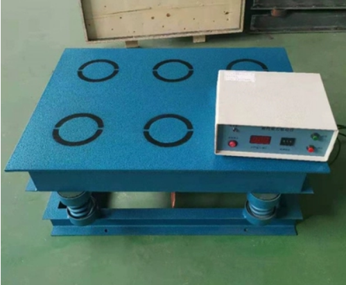 Table de tremblements magnétiques en béton