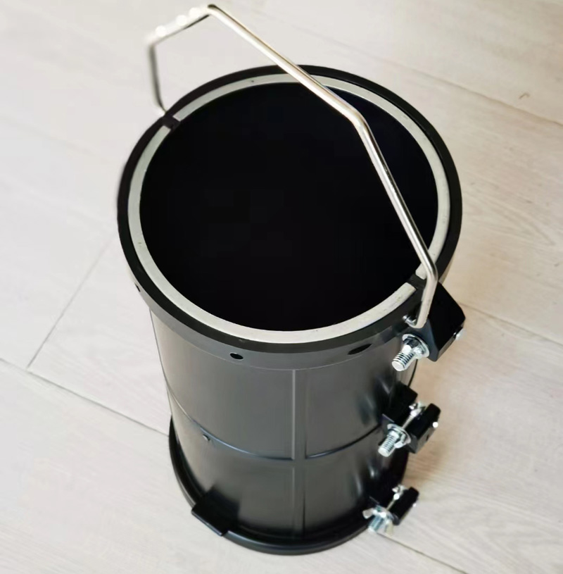 Moule à cylindre en acier en plastique