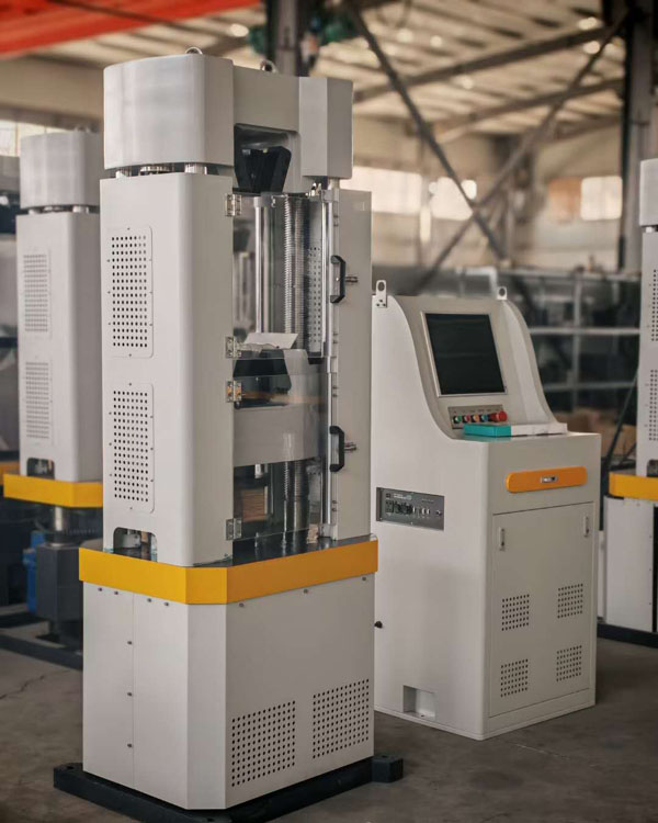 Machine de test de traction en acier