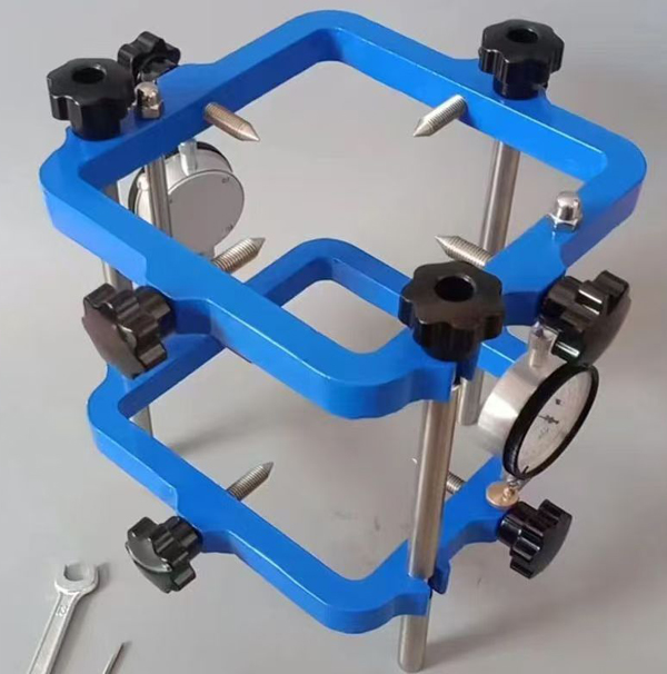 compressomètre du cylindre en béton
