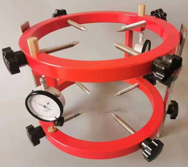 compressomètre du cylindre en béton