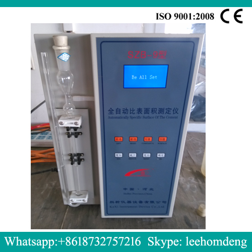 Appareil Blaine automatique