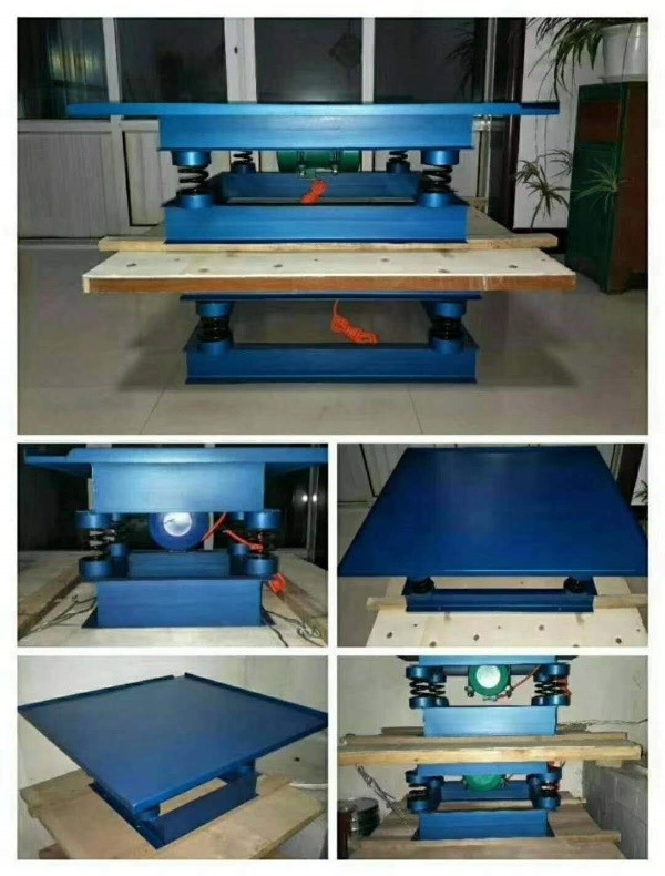 Table de vibration de moule en béton