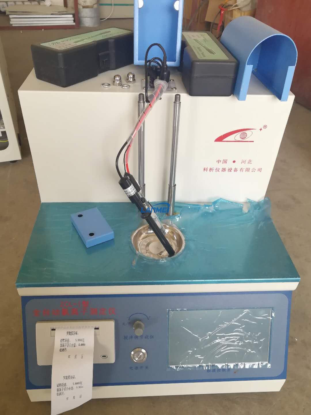compteur d’ions chlore automatique