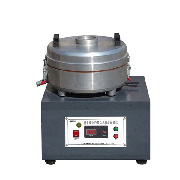 Instrument d’extraction rapide pour le mélange d’asphalte