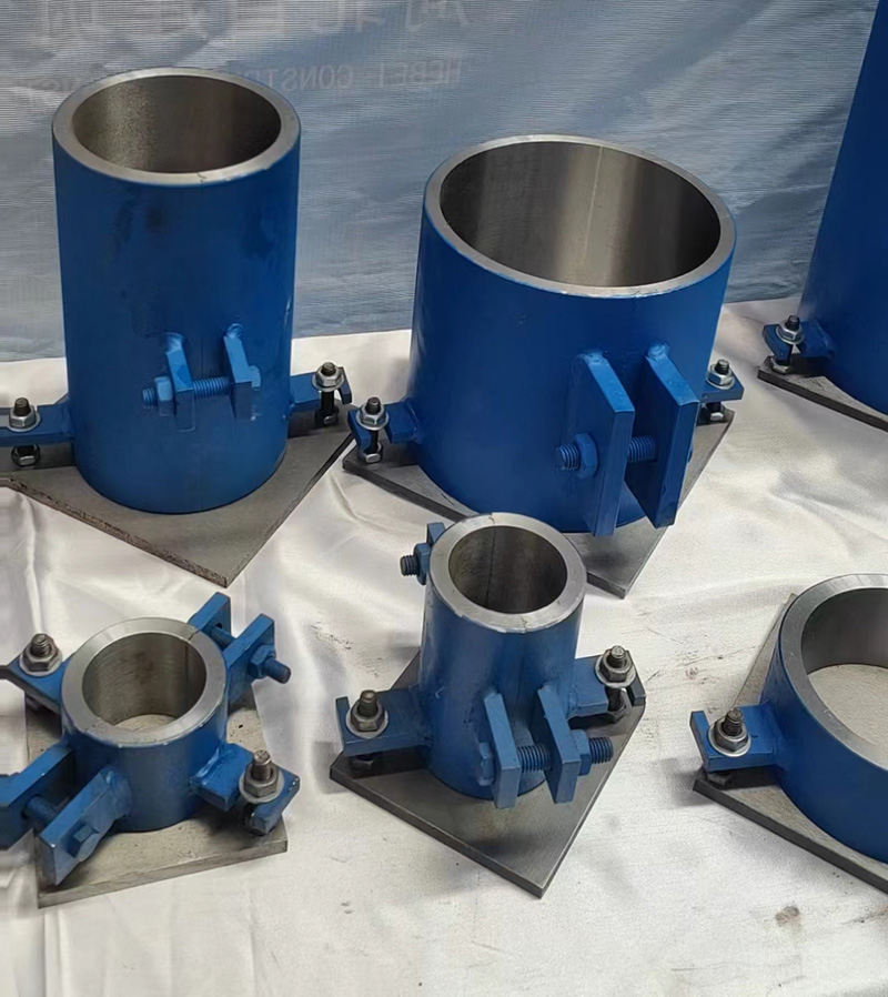 Moule de cylindre en acier pour faire un échantillon de béton