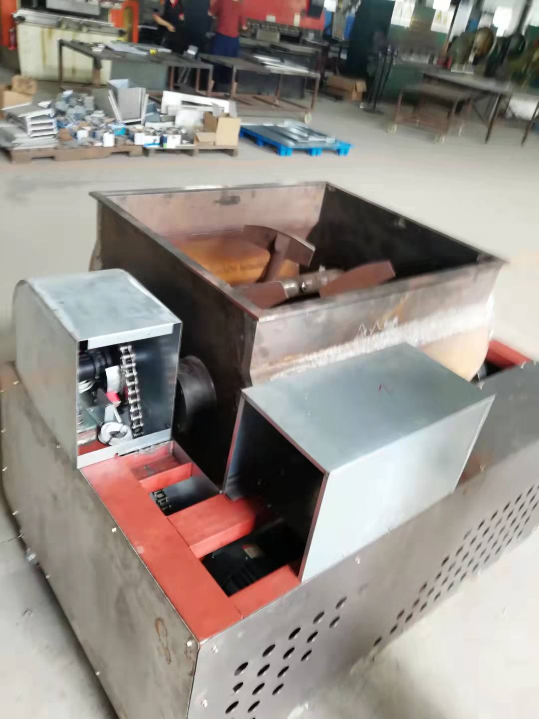 Équipement de test en béton